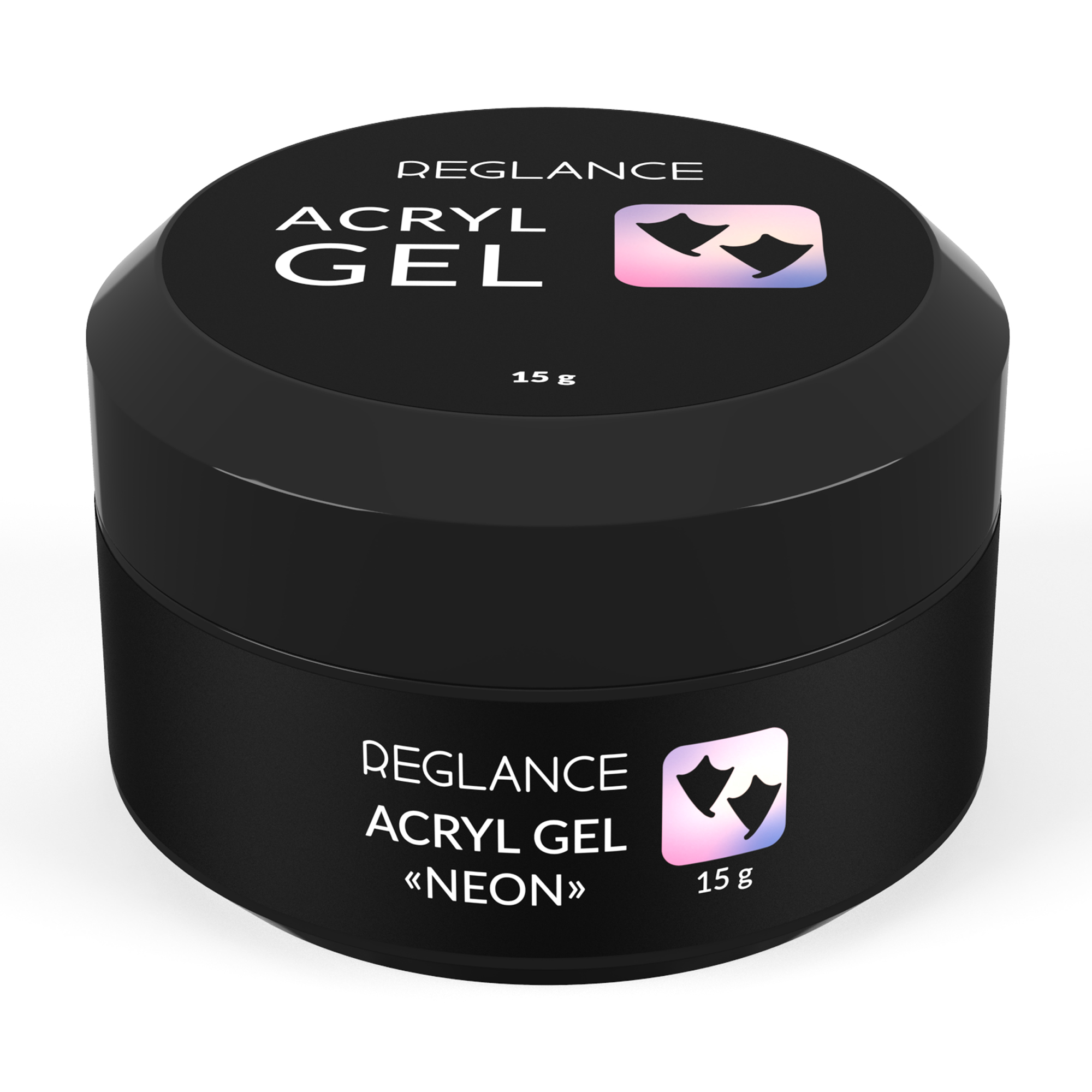 Акрил-гель для нігтів Reglance Acryl Gel Neon, 022 Violet Amethyst, 15 г